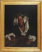 BELLOTTI Pietro Ritratto Di Donna. La Parca Lachesi. BELLOTTI Pietro Ritratto Di Donna. La Parca Lachesi.