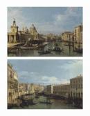 BELLOTTO Bernardo The Entrance To The Grand Canal And The Grand Canal BELLOTTO Bernardo The Entrance To The Grand Canal And The Grand Canal