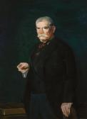 BELLOWS George Wesley Portrait Of Judge Peter Olney BELLOWS George Wesley Portrait Of Judge Peter Olney