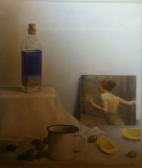 BELTON Liam Still Life With Blue Bottle BELTON Liam Still Life With Blue Bottle