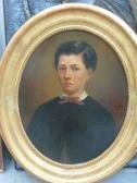 BELTRMY Lilia Portrait De Jeune Homme. BELTRMY Lilia Portrait De Jeune Homme.