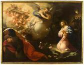 BENAGLIA TOMMASO Cristo Nell'orto Riceve Il Calice Dell'eucarestia Dall'angelo BENAGLIA TOMMASO Cristo Nell'orto Riceve Il Calice Dell'eucarestia Dall'angelo