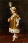 BENCZUR von Gyula Crown Prince Otto, Portrait At Four Years Old BENCZUR von Gyula Crown Prince Otto, Portrait At Four Years Old