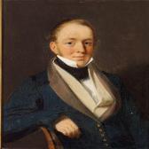 BENDZ Wilhelm Ferdinand Portrait Of Jacob Hoskiær, Sea Captain BENDZ Wilhelm Ferdinand Portrait Of Jacob Hoskiær, Sea Captain