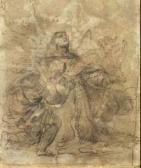 BENEDETTI Giuseppe Veduta Di Villa Del Ponte Alla Badia Del Duca Salviati BENEDETTI Giuseppe Veduta Di Villa Del Ponte Alla Badia Del Duca Salviati