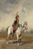 BENEDZIT E. A French Cuirassier BENEDZIT E. A French Cuirassier