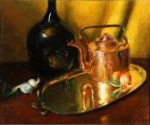 BENEKER Gerrit A. Still Life With Copper Pot Oil On Canvas, Slr BENEKER Gerrit A. Still Life With Copper Pot Oil On Canvas, Slr