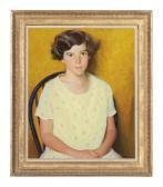BENIKER Gerrit Albertus Portrait Of Peggie Polk BENIKER Gerrit Albertus Portrait Of Peggie Polk