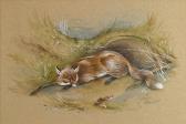 BENNINGFIELD Gordon A Badger Clan; A Red Fox In The Grass; A Pair Of Partridges (a Group Of Three) BENNINGFIELD Gordon A Badger Clan; A Red Fox In The Grass; A Pair Of Partridges (a Group Of Three)