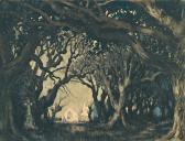 BENOIS Alexander Nikolaiev. Etude De Décor Pour Gisele BENOIS Alexander Nikolaiev. Etude De Décor Pour Gisele