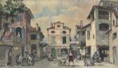 BENOIS Alexandre L'éventail De Goldoni BENOIS Alexandre L'éventail De Goldoni