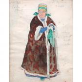 BENOIS Alexandre Male Costume From Sadko BENOIS Alexandre Male Costume From Sadko