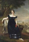BENOIS Charles Mitoire Portrait Of A Lady BENOIS Charles Mitoire Portrait Of A Lady