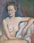 BENOIS Nadia Portrait Of Joan Chennhalls Mbe BENOIS Nadia Portrait Of Joan Chennhalls Mbe