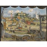 BENOIS Nikolai Alexandrov. Russian Village BENOIS Nikolai Alexandrov. Russian Village