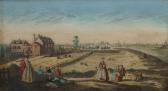 BENOIST Antoine A View Of The Road And Water-works Of Chelsea With A Prospect Of London BENOIST Antoine A View Of The Road And Water-works Of Chelsea With A Prospect Of London