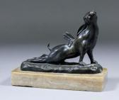 BENOIT E. A Hare In Its Death Throes BENOIT E. A Hare In Its Death Throes