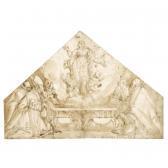 BENSO Giulio The Assumption Of The Virgin, With Two Bishops And Other Figures BENSO Giulio The Assumption Of The Virgin, With Two Bishops And Other Figures