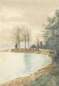 BENTELI Wilhelm Bernhard Am Zürichsee: Zürichhorn BENTELI Wilhelm Bernhard Am Zürichsee: Zürichhorn