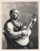 BENTON Thomas Hart The Hymn Singer, Alternatively Titled The Minstrel BENTON Thomas Hart The Hymn Singer, Alternatively Titled The Minstrel