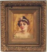 BENVENUTI Robert Portrait Of A Woman BENVENUTI Robert Portrait Of A Woman