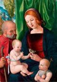 BENVENUTO Giovanni Battista Vierge À L'enfant Avec Joseph Et Saint Jean-baptiste BENVENUTO Giovanni Battista Vierge À L'enfant Avec Joseph Et Saint Jean-baptiste