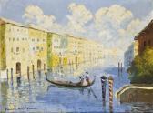 BENVOLUTTA Giorgio A Canal Grande Velencében BENVOLUTTA Giorgio A Canal Grande Velencében