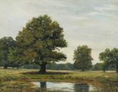 BENZON Alfred Danish Scenery From Dyrehaven BENZON Alfred Danish Scenery From Dyrehaven