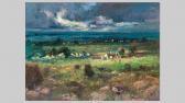 BENZON Anton Farm Houses In Landscape BENZON Anton Farm Houses In Landscape