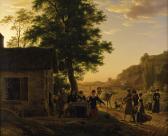 BERANGER Antoine Les Musiciens Ambulants (the Strolling Musicians) BERANGER Antoine Les Musiciens Ambulants (the Strolling Musicians)