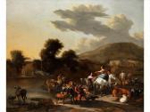 BERCHEM Nicolaes Italienische Landschaft BERCHEM Nicolaes Italienische Landschaft