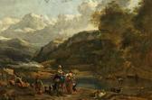 BERCHEM Nicolaes Rastende Hirten In Italienischer Landschaft BERCHEM Nicolaes Rastende Hirten In Italienischer Landschaft