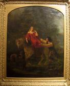 BERDELLE Johann Baptiste Thomas The Rhymer Meeting The Queen Of Elfland BERDELLE Johann Baptiste Thomas The Rhymer Meeting The Queen Of Elfland