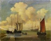 BERENSON R. Dutch Fishing Boats And A Ship BERENSON R. Dutch Fishing Boats And A Ship