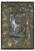 BERENTS Jacob Pan And Syrinx, Within An Elaborate Decorative Border BERENTS Jacob Pan And Syrinx, Within An Elaborate Decorative Border