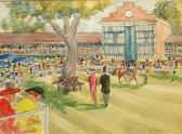 BERGMANN Catherine Horse Racing Parade Ring BERGMANN Catherine Horse Racing Parade Ring