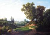 BERGMANN R.R. Weite Sommerlandschaft BERGMANN R.R. Weite Sommerlandschaft