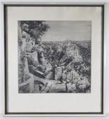 BERGMEISTER Hermann Blick Vom Schlossberg - Aufgang Über Die Stadt Graz BERGMEISTER Hermann Blick Vom Schlossberg - Aufgang Über Die Stadt Graz