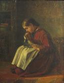 Berkenkamp H. v. A Girl Blowing Bubbles Berkenkamp H. v. A Girl Blowing Bubbles