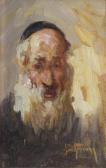 BERMANN Lazare Portrait D’’’’un Homme Juif BERMANN Lazare Portrait D’’’’un Homme Juif