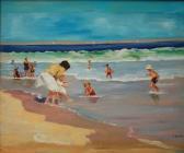 BERNARD C. Scène De Plage BERNARD C. Scène De Plage