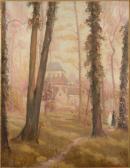 BERNARD Emile Paysage Avec Communauté BERNARD Emile Paysage Avec Communauté