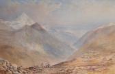 BERNARD george The Great St Bernard Pass, And A View Of The Weisshorn BERNARD george The Great St Bernard Pass, And A View Of The Weisshorn