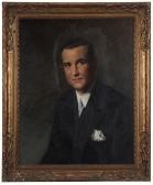 BERNARD PEREIRA C. Portrait Of A Man BERNARD PEREIRA C. Portrait Of A Man