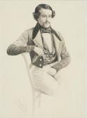 BERNARD Philibert Portrait Of A Bearded Young Man BERNARD Philibert Portrait Of A Bearded Young Man