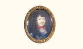 BERNARD Samuel Portrait De Louis Xiv En Armure Fleur De Lysée Et Regardant Vers La Droite BERNARD Samuel Portrait De Louis Xiv En Armure Fleur De Lysée Et Regardant Vers La Droite