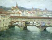 BERNARDI BARTOLOMEO Ponte Vecchio A Firenze BERNARDI BARTOLOMEO Ponte Vecchio A Firenze
