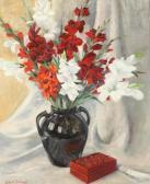 BERNINGER John E. Still Life With Gladiolas BERNINGER John E. Still Life With Gladiolas