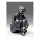 BERNOUIN Patrick Jeune Femme Assise BERNOUIN Patrick Jeune Femme Assise