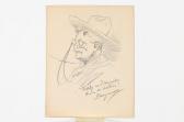 BERRYMAN Clifford Kennedy Portrait Of Theodore Roosevelt BERRYMAN Clifford Kennedy Portrait Of Theodore Roosevelt